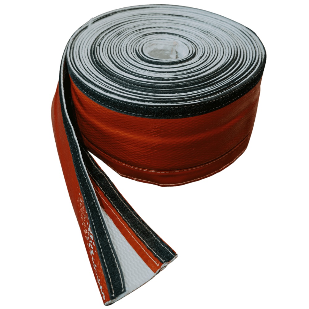 Silicone Fire Sleeve With Velcro
