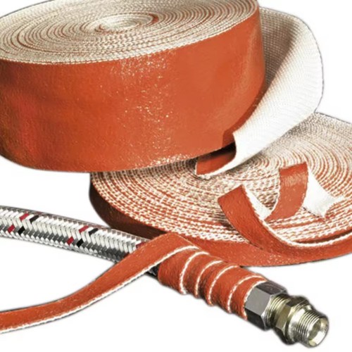 silicone coated fiberglass tape