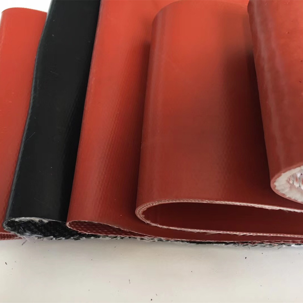 What is the purpose of an silicone coated fiberglass fabric?